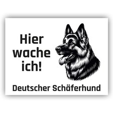 Deutscher Schäferhund Schild