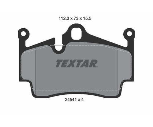 Textar bremsbeläge - textar,