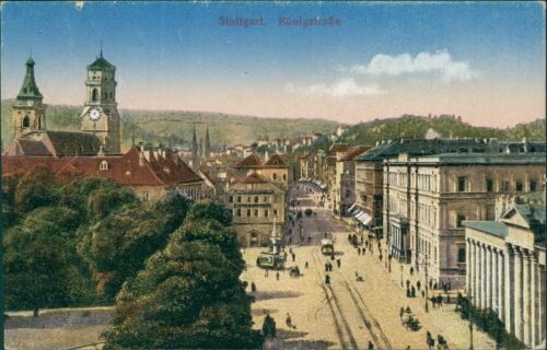 Ansichtskarte stuttgart - ansichtskarte,