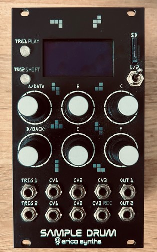 Erica synths sample drum - erica,
