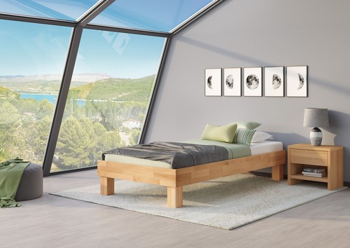 überlanges bett doppelbett - bett,