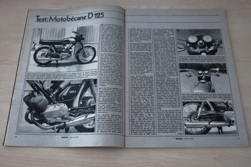 Motorrad 1972 motobecane d - motorrad, 15/1972