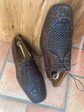 Italienische Flechtlederschuhe