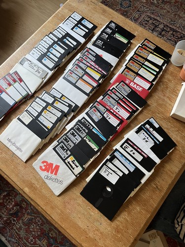 Floppy disks - floppy,