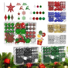 108pcs Weihnachtskugeln