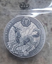 1 oz Silber Ruanda Hund 2018