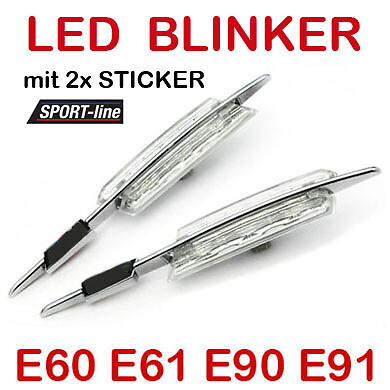 Led seitenblinker chrom - seitenblinker,