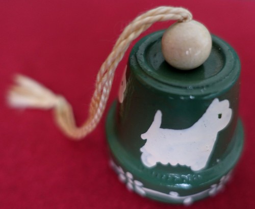Kleine glocke mit westy - kleine,