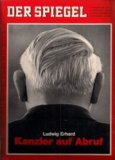 Der Spiegel 17. Oktober 1966 Nr. 43 -60 Geburtstag "Ludwig Erhard"