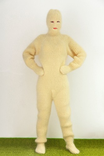 Ivory thick catsuit full