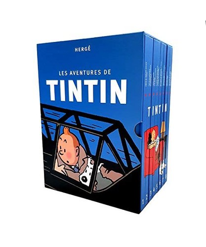 Coffret intégral tintin - coffret,