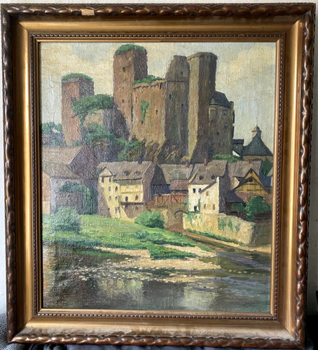 Gemälde burg runkel an der - ::gemÄlde,
