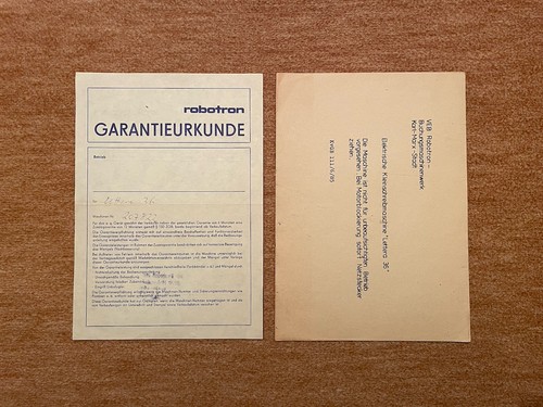 Veb robotron elektrische - veb,