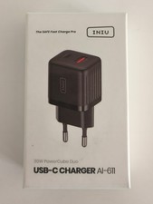 INIU 30W PowerCube Duo USB-C Schnellladegerät PD QC 3.0 Netzteil Ladeadapter