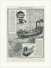 Wie ein Minenschiff Minen