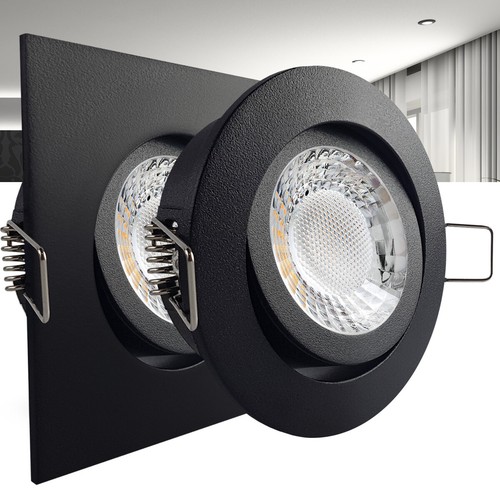 Led einbaustrahler 230v - led, gu10