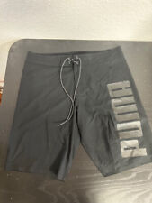 #E10: PUMA Long Board Swim Shorts Herren Lange Badehose 100000033 schwarz Gr.L