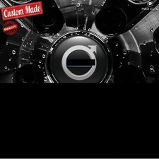 4x 60mm Für Volbo Badge Felgendeckel Radnabendeckel Silikon Emblem Aufkleber