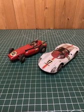 Märklin Sprint Porsche Carrera C6 Weiß 1302 und Ferrari Supersqualo 1301 Vintage
