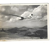 AK Foto Wasserkuppe /Rhön,  Segelflugzeug / Segelflieger / Flugzeug um 1930