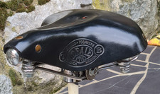 Vintage Ledersattel / IDEALE Cyclo-Touriste TB 75 / French Design / Neuwertig