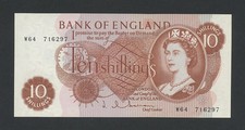 BANK OF ENGLAND 10 Schilling