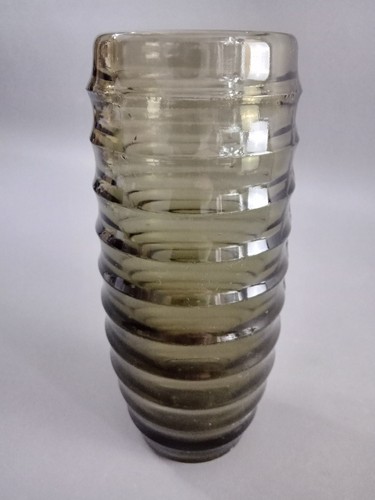 Ddr rauchglas vase veb - ddr,