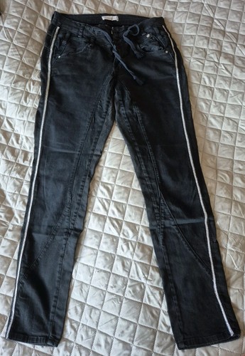 Damen jeans schwarz mit - damen,