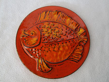 altes Keramik Wandbild