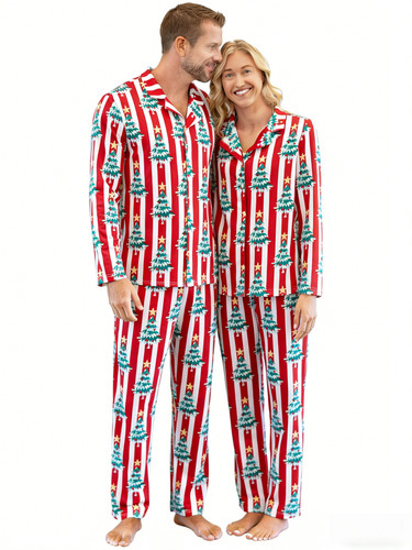 Weihnachtspyjama schlafanzug - weihnachtspyjama,