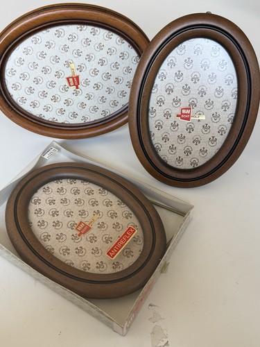 Vintage bilderrahmen oval - vintage,