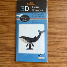 Fridolin Blue Whale 3D Paper