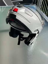 NOLAN N-COM Klapphelm Integralhelm Größe XS Silber Metallic