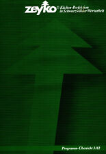 Altes ZEYKO Küchen Pospekt
