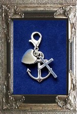 CHARM ANHÄNGER ANKER KREUZ