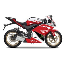 Rot/Weiss/Schwarz-Vollverkleid