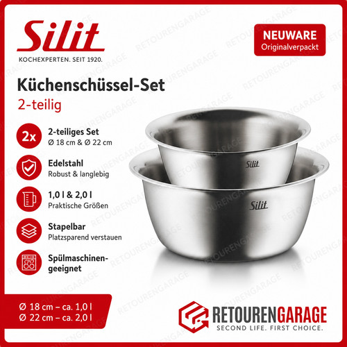 Silit küchenschüssel set - silit,