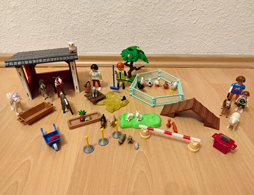 Playmobil reiterhof konvolut - reiterhof,