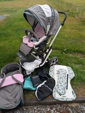 Gesslein F6 Kinderwagen mit viel Zubehör
