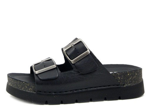 Damen plateau sandalen - plateau,