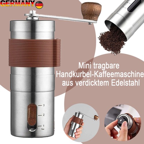 Manuell kaffeemühle edelstahl - manuell,