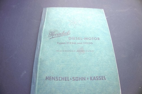 Henschel diesel motor - diesel, typen