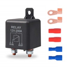 12V/200A Batterie Trennrelais KFZ - Wohnwagen - Autoelektrik Motorrad KFZ Relais