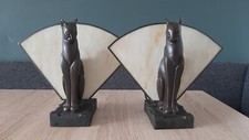 Tiffany Lampen mit Katzen Art Deco Cat Lamp Alte Lampen Oldtimer Vintage Lamp