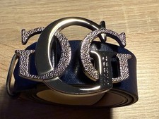 Guess Gürtel  - BLAU - inkl. Aufbewahrungstasche in gutem Zustand - Gr. s. Fotos