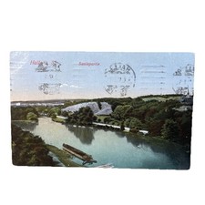 Postkarte halle saale - postkarte,