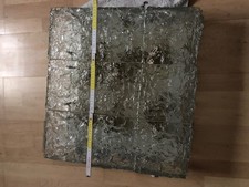 Deckenleuchte kristall 3x3