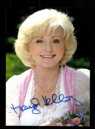 Margot hellwig autogrammkarte - margot,