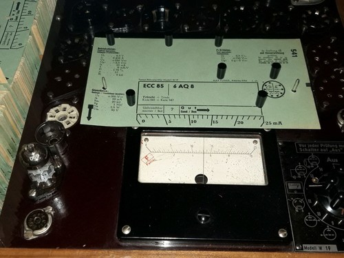 Rh329 valvo ecc85 - valvo, getestet