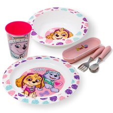 Kindergeschirr Set Paw Patrol Kinder Geschirr Mädchen Geschirrset Kinderbesteck